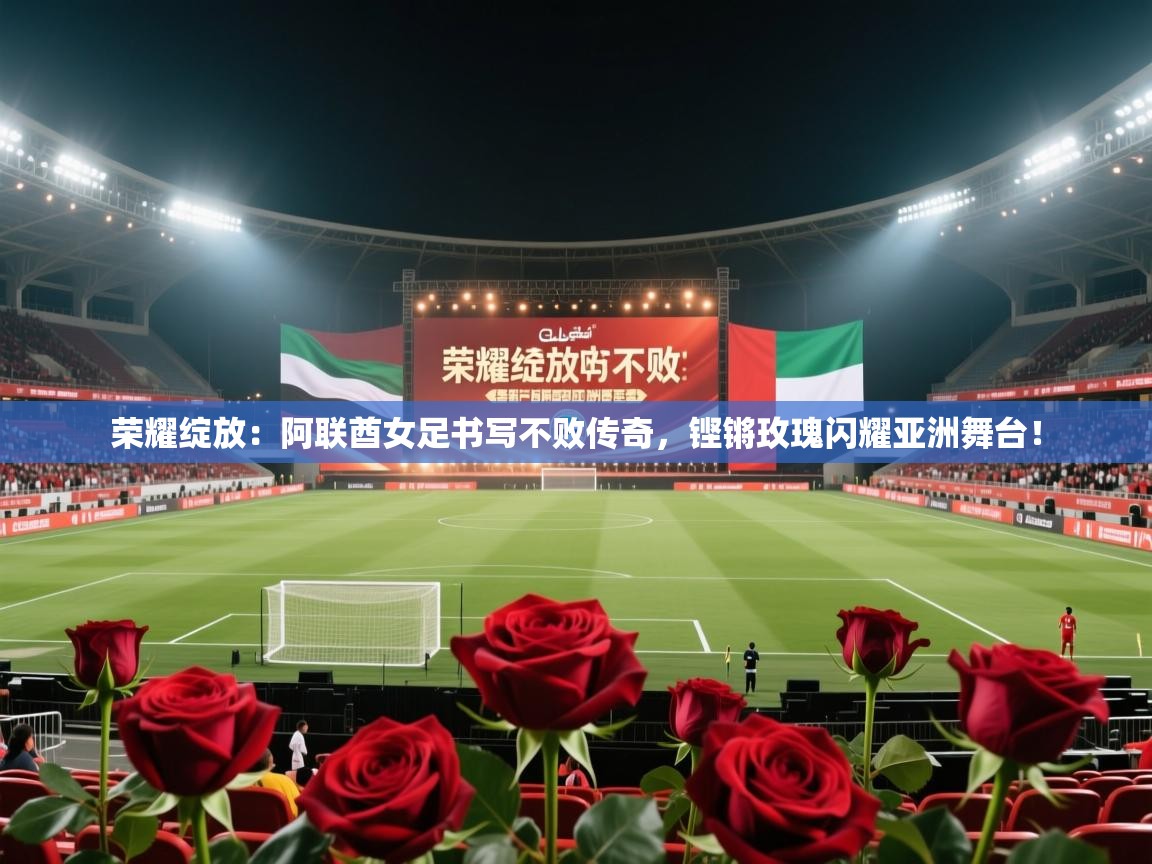 荣耀绽放：阿联酋女足书写不败传奇，铿锵玫瑰闪耀亚洲舞台！  第2张